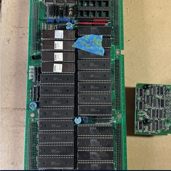 Dynamite Cop Sega Model 2C ROM Board Only Arcade Game PCB Board Part C7A - Picture 2 of 7